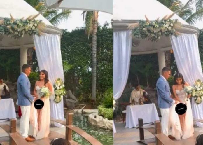 1 Sin querer queriendo novia enseña ropa interior el dia de su boda