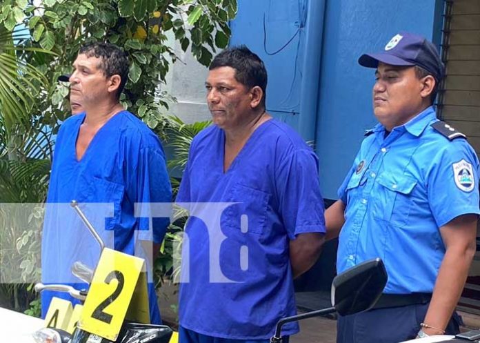 Capturan a dos sujetos por tráfico de droga en Chinandega