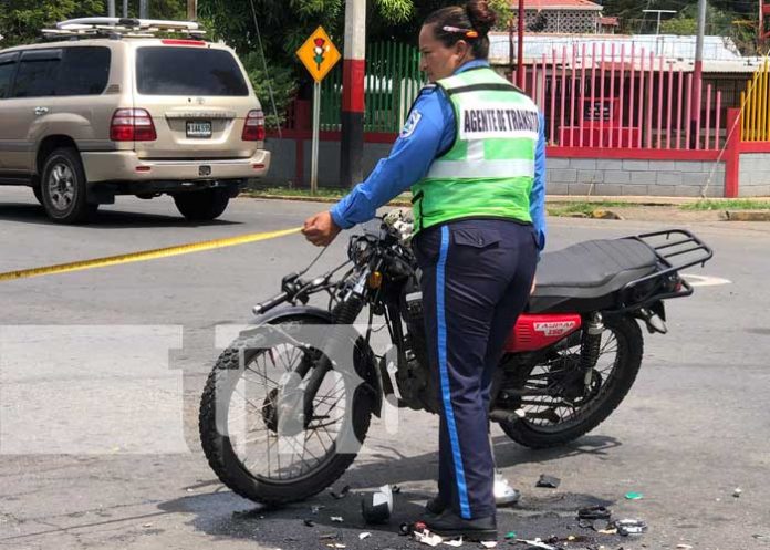 1 Foto: “Se le tiró sin asco” Conductor de camioneta provoca fuerte accidente en Managua/TN8