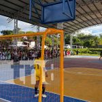 Inauguran la construcción de la cancha multiuso en La Libertad, Chontales Foto:Inauguran la construcción de la cancha multiuso en la Libertad, Chontales / TN8