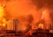 Aterradora noche para Gaza tras un mortal bombardeo sin piedad por Israel Foto: Aterrador bombardeo en Gaza /cortesía