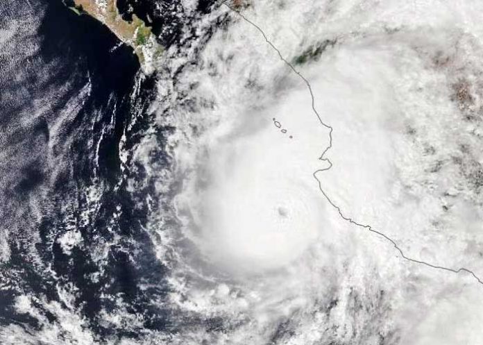 Foto: Huracán Otis en México /cortesía