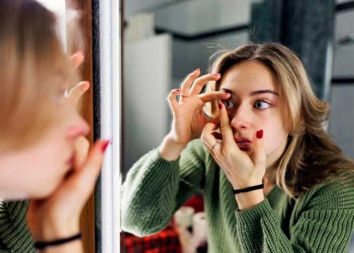 1 Foto: Consecuencias del mal uso de los lentes de contacto /cortesía