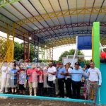 Inauguran construcción de cancha municipal multiuso en El Viejo Foto: Inauguran construcción de cancha municipal multiuso en El Viejo / TN8