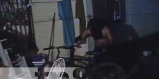 Foto: Gateando y en absoluto silencio irrumpió un sujeto en una casa en Managua / TN8
