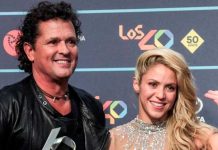 Shakira sorprende a Carlos Vives en medio de un concierto: «Nada supera esto» Foto: Shakira sorprende a Carlos Vives en medio de un concierto: "Nada supera esto"/Cortesía