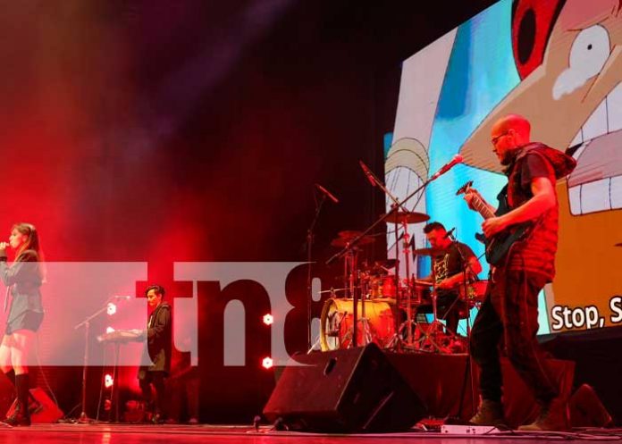 Foto: La banda musical Kenko llevó mucha alegría en el encuentro AniPop / TN8