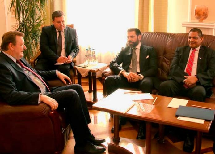 1 Foto: Delegación Nicaragüense y Canciller de Belarús dialogan sobre acuerdos de cooperación/Cortesía
