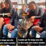 ¡De locos! Mujer se depila las piernas en pleno transporte público ¡De locos! Mujer se depila las piernas en pleno transporte público