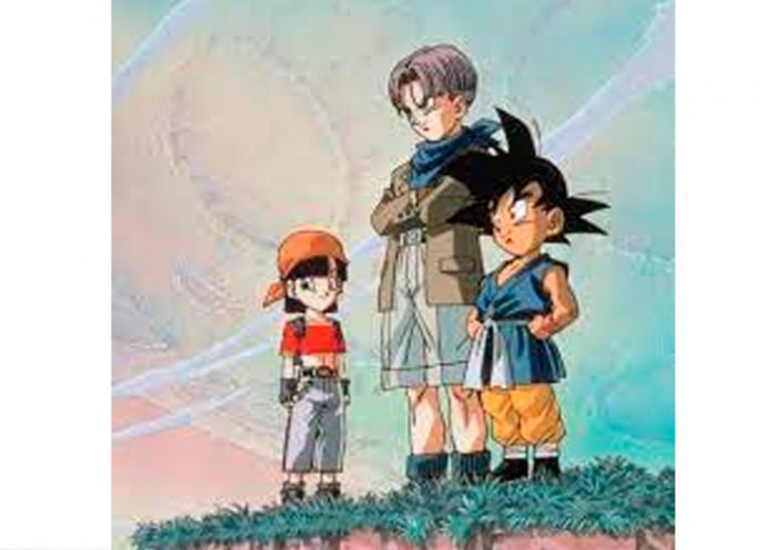 Dragon Ball GT: Resurgen bocetos de Goku, Trunks y Pan