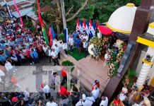 Foto: Tributo al General Benjamín Zeledón /TN8