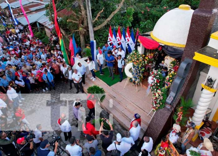 Foto: Tributo al General Benjamín Zeledón /TN8