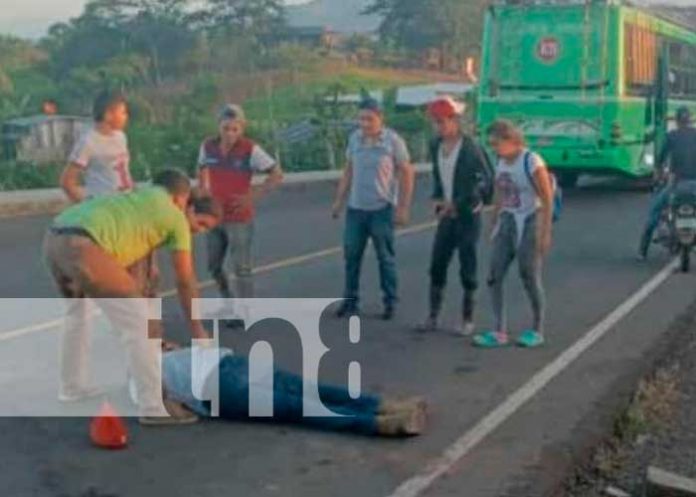 Foto: Trágico accidente en Chontales /TN8