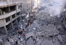 Foto: Israel bombardea la Franja de Gaza /cortesía
