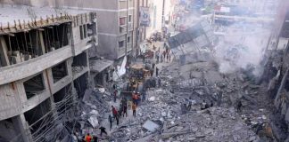 Foto: Israel bombardea la Franja de Gaza /cortesía