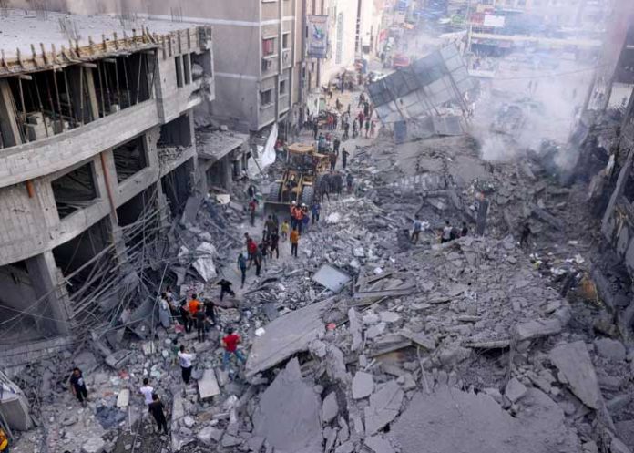 Foto: Israel bombardea la Franja de Gaza /cortesía