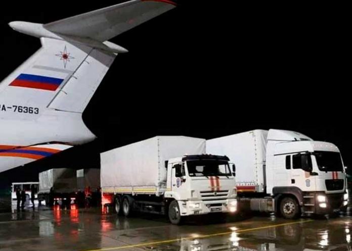 Foto: Rusia envía ayuda a Gaza /cortesía