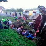 Tragedia en México: 10 migrantes mueren y 25 resultan heridos en accidente de camión Tragedia en México: 10 migrantes mueren y 25 resultan heridos en accidente de camión
