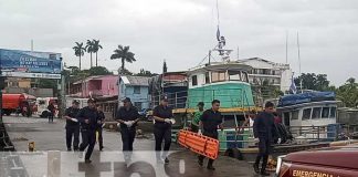 Foto: Ejercicio de rescate acuático anual fue realizado por bomberos en Bluefields / TN8