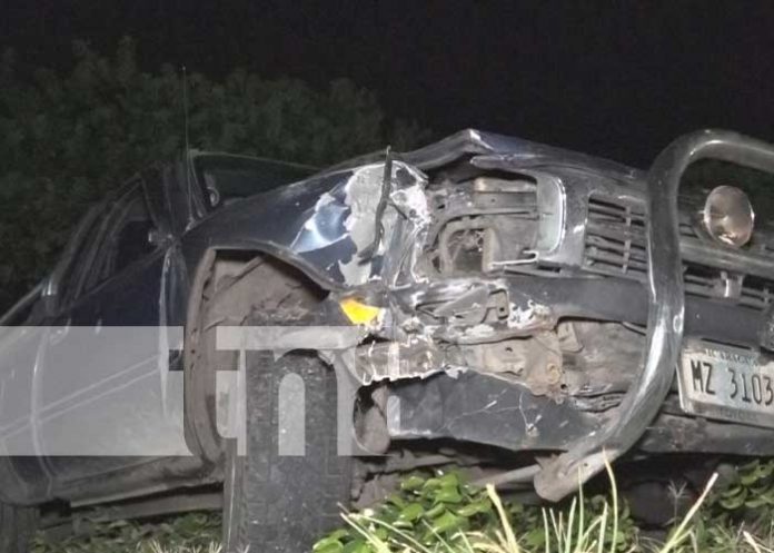 Accidente vial en Estelí deja herido a un motociclista