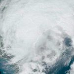 Huracán Tammy alcanza la categoría 2 en el Atlántico Foto: huracán Tammy en Estados Unidos /cortesía