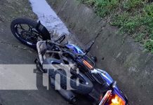 Choque entre motociclista y camioneta en Santa María de Pantasma, Jinotega Foto: Choque entre motociclista y camioneta en Santa María de Pantasma, Jinotega, norte de Nicaragua /TN8