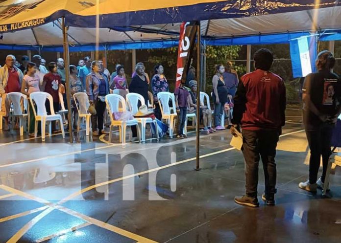 2 Inauguran proyecto de red de energía en barrio Naciones Unidas en Managua