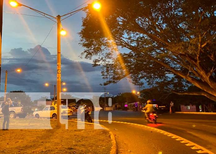 Foto: ENATREL ilumina Nandaime /TN8