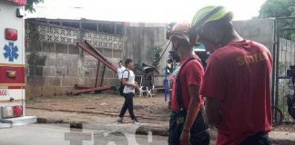 Foto: ¡Rescatan de cauce a tomador! Victima recolectaba latas y botellas en el barrio Monseñor Lezcano/Tn8
