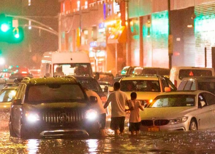 3 Como si se tratara de un diluvio, Nueva York sufre inundaciones extremas