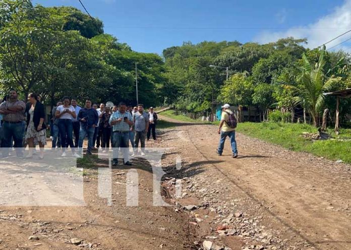 Juigalpa apuesta por la modernización vial con 400 metros de concreto hidráulico