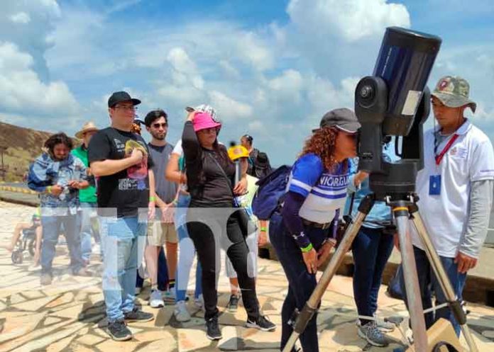 Proyecto astronómico en el volcán Masaya resulta exitoso