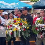 Ofrendas florales y cantata revolucionaria en honor al Comandante Arauz en Granada Ofrendas florales y cantata revolucionaria en honor al Comandante Arauz en Granada