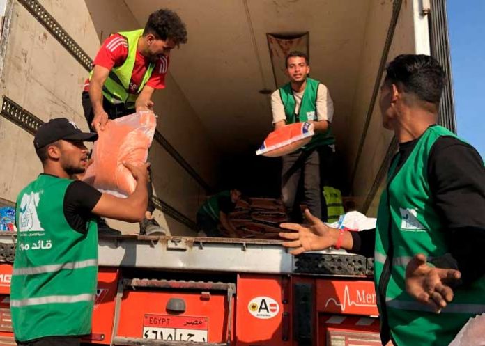 3 Foto: Israel autorizó ayuda humanitaria /cortesía