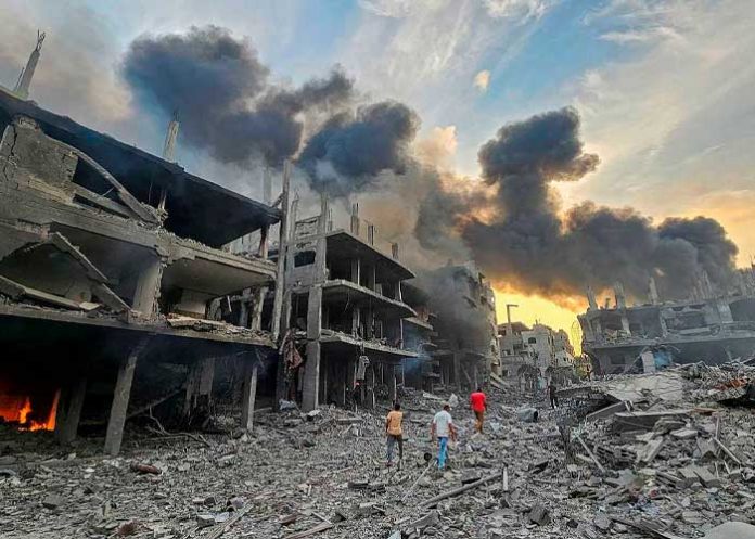 Foto: Ataques israelíes en Gaza /cortesía