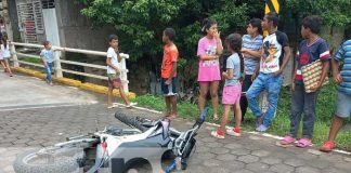 Foto: Choque entre dos motos dejó un lesionado grave en Juigalpa, Chontales / TN8