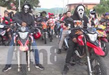 Más de mil motorizados de Estelí participaron en la rodada «Los Agüizotes» Foto: Más de mil motorizados de Estelí participaron en la rodada "Los Agüizotes" / TN8