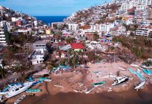 Huracán Otis arrasa en México dejando al menos 45 muertos Foto: Huracán Otis arrasa en Acapulco México /cortesía