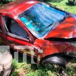 ¡Alcohol al volante! Irrespeto a las leyes de tránsito causa accidente en Granada Foto: ¡Alcohol al volante! Irrespeto a las leyes de tránsito causa accidente en Granada/TN8