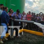 Cuajachillo celebra inauguración de servicio de agua potable en Ciudad Sandino Servicio de agua potable en Cuajachillo No. 2