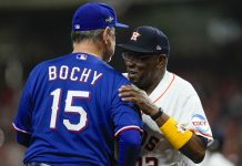 Baker y Bochy brillan en la Serie de Campeonato dusty, baker, bruce, bochy, mlb,