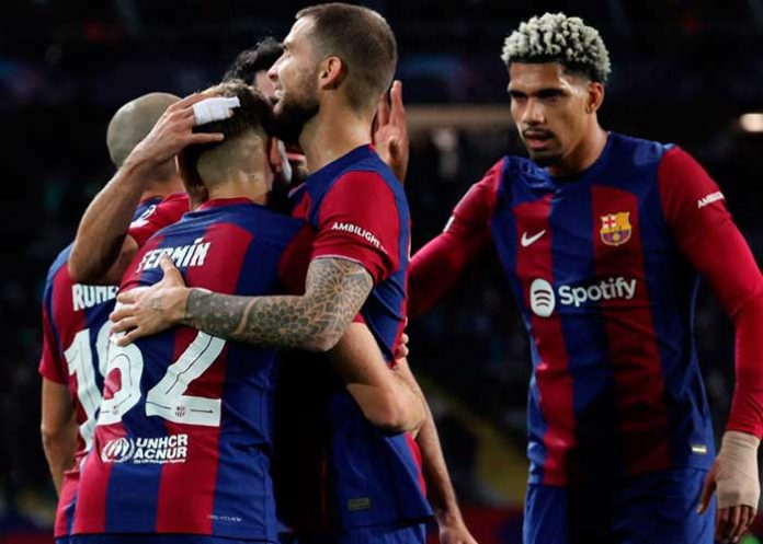 Barcelona fermín, lópez, barcelona, liga, campeones,