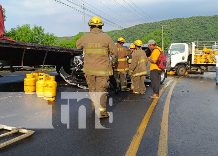Cues-01 Foto: Aparatoso choque en la Cuesta El Plomo / TN8