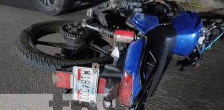 Accidente de tránsito en Managua