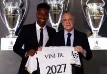 Vinicius renueva con el Real Madrid hasta 2027 vinicius, real, madrid, florentino, pérez,
