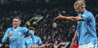 Manchester City gana derbi inglés