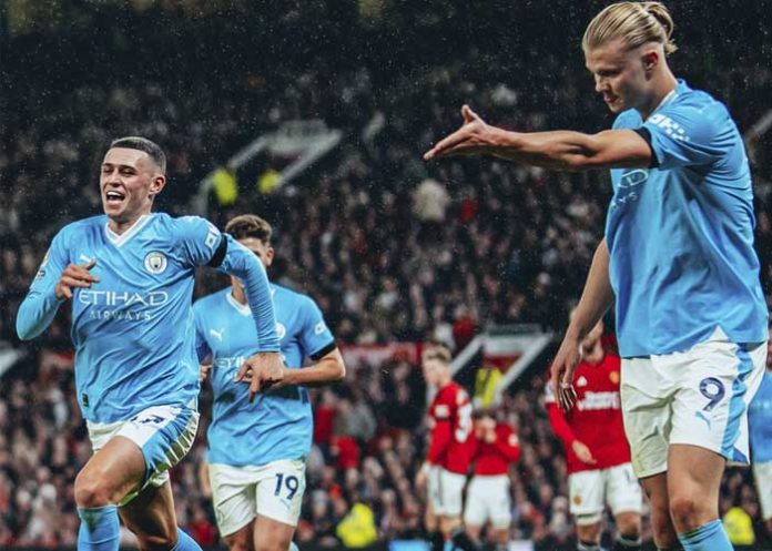 Manchester City gana derbi inglés