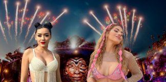 Fotos. Dos influencers nicas en el Tomorrowland Brasil 2023