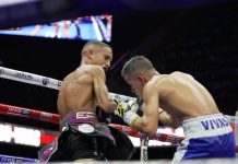 Kevin Vivas pierde por nocaut ante René «El Chulo» Santiago kevin, vivas, boxeo, rené, santiago,
