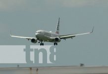 Foto: Operaciones en el aeropuerto internacional de Nicaragua / TN8